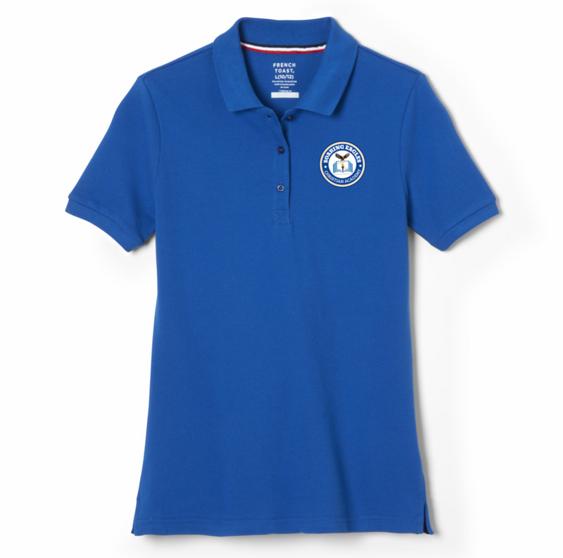 Soaring Eagles Christian Academy - Girl's / Young Women's Short Sleeve Stretch Pique Polo