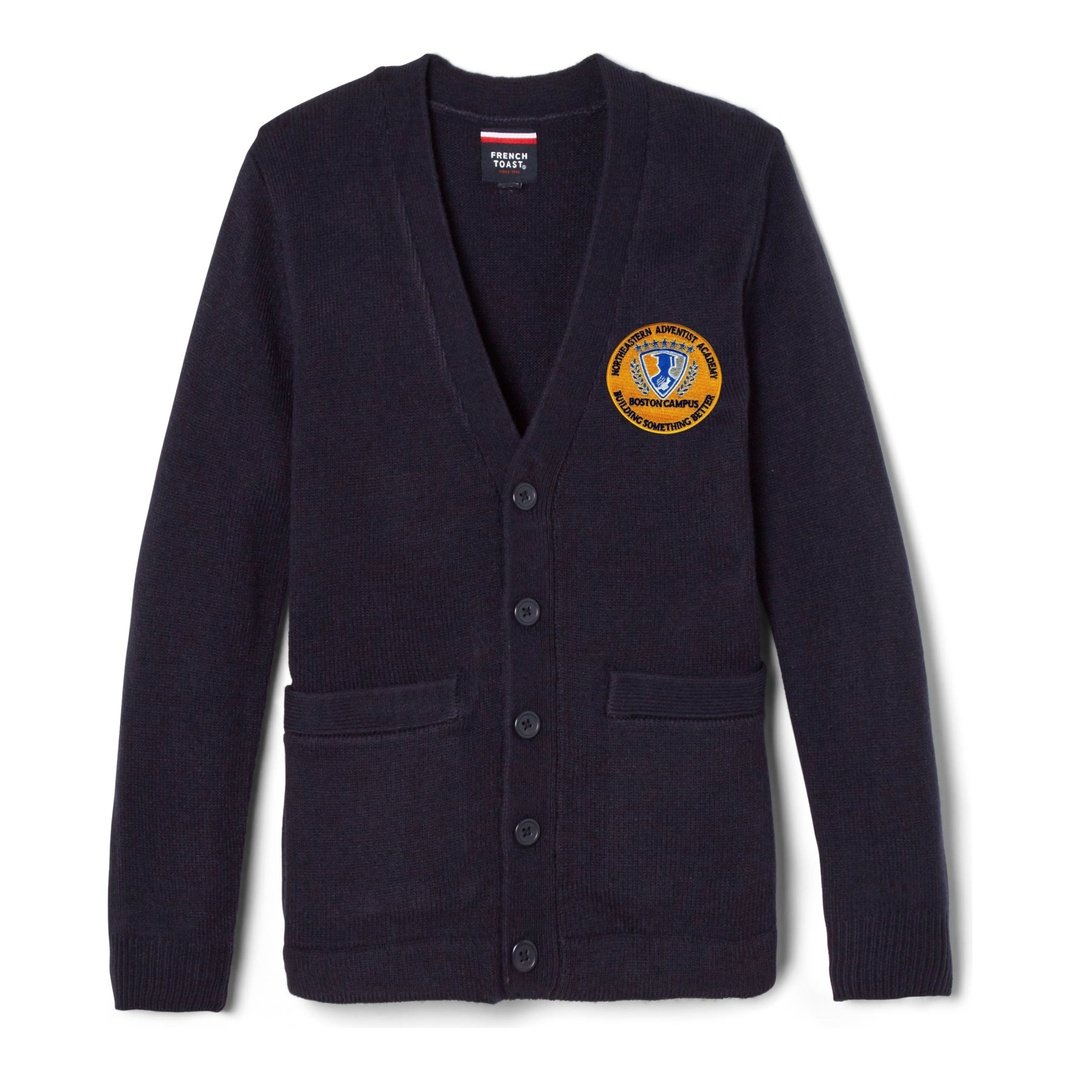 Berea Academy V-Neck Cardigan - Adult/Boys