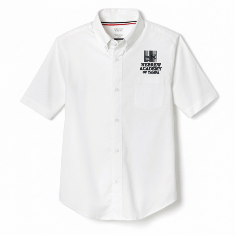 Hebrew Academy of Tampa - Boy's / Young Men's Short Sleeve Oxford Shirt