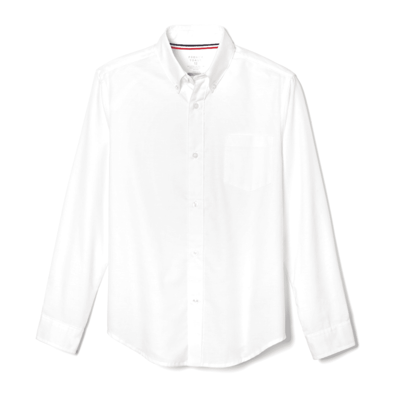 Mary Seat of Wisdom - Unisex Long Sleeve Oxford Shirt- Kids