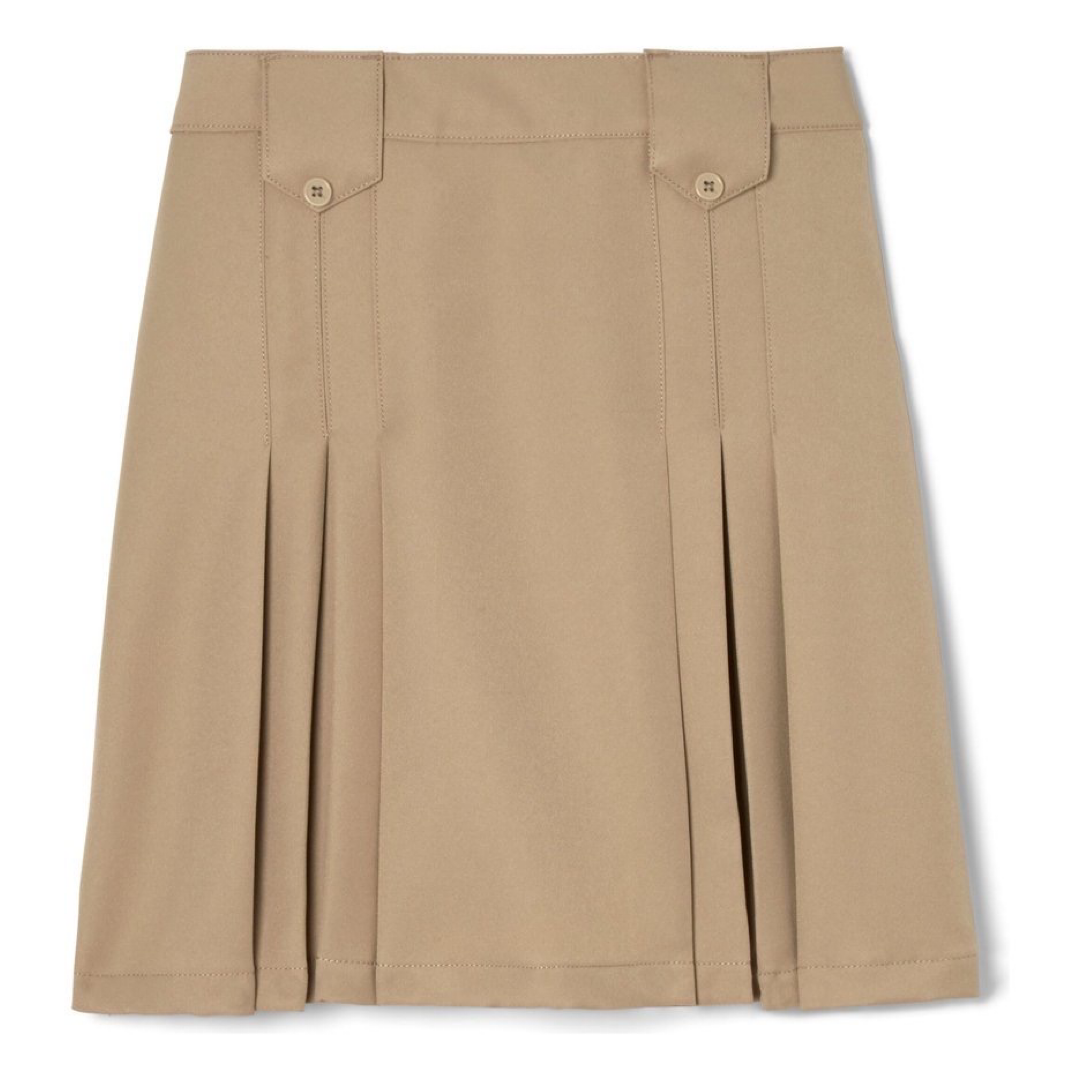 Carlsbad Prep Academy - Girl&#39;s Front Pleated Tab Skirt