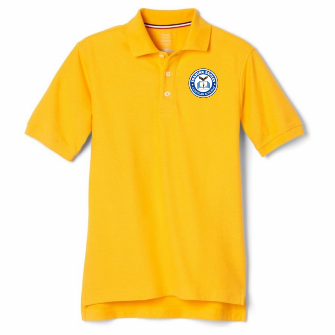 Soaring Eagles Christian Academy - Co-Ed Short Sleeve Polo - Youth / Adult