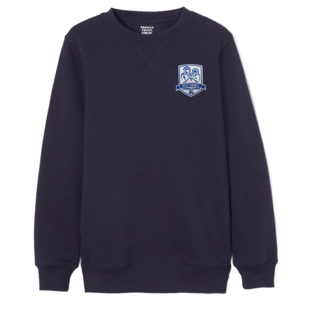 Holy Family Catholic School - Adult Co-Ed Fleece Crewneck Sweatshirt