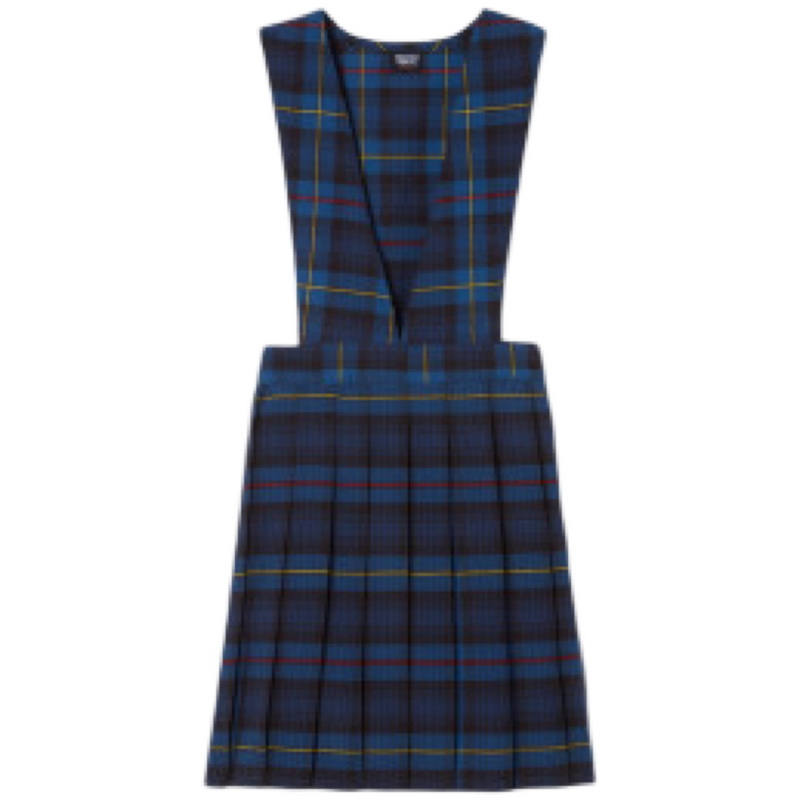 Soaring Eagles Christian Academy - Plaid V-Neck Pleated Jumper GR. K-4