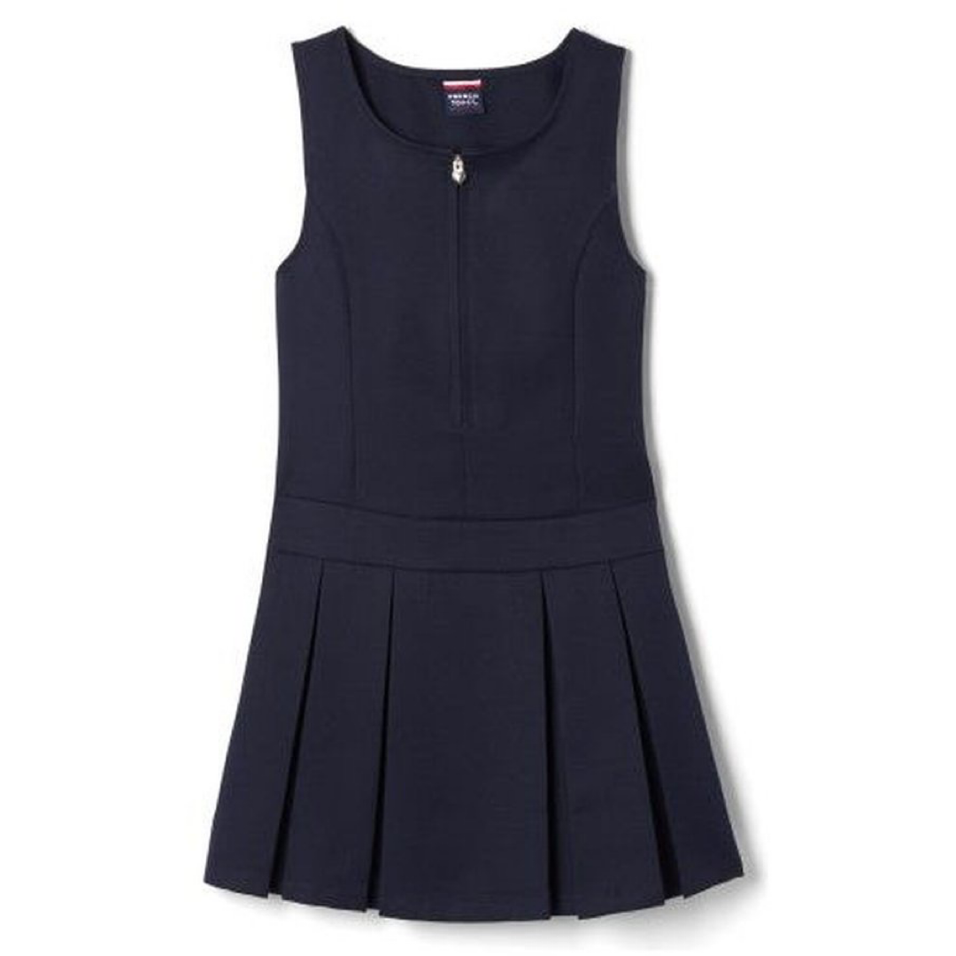 New Horizon - Girl's French Toast Zipper Front Jumper