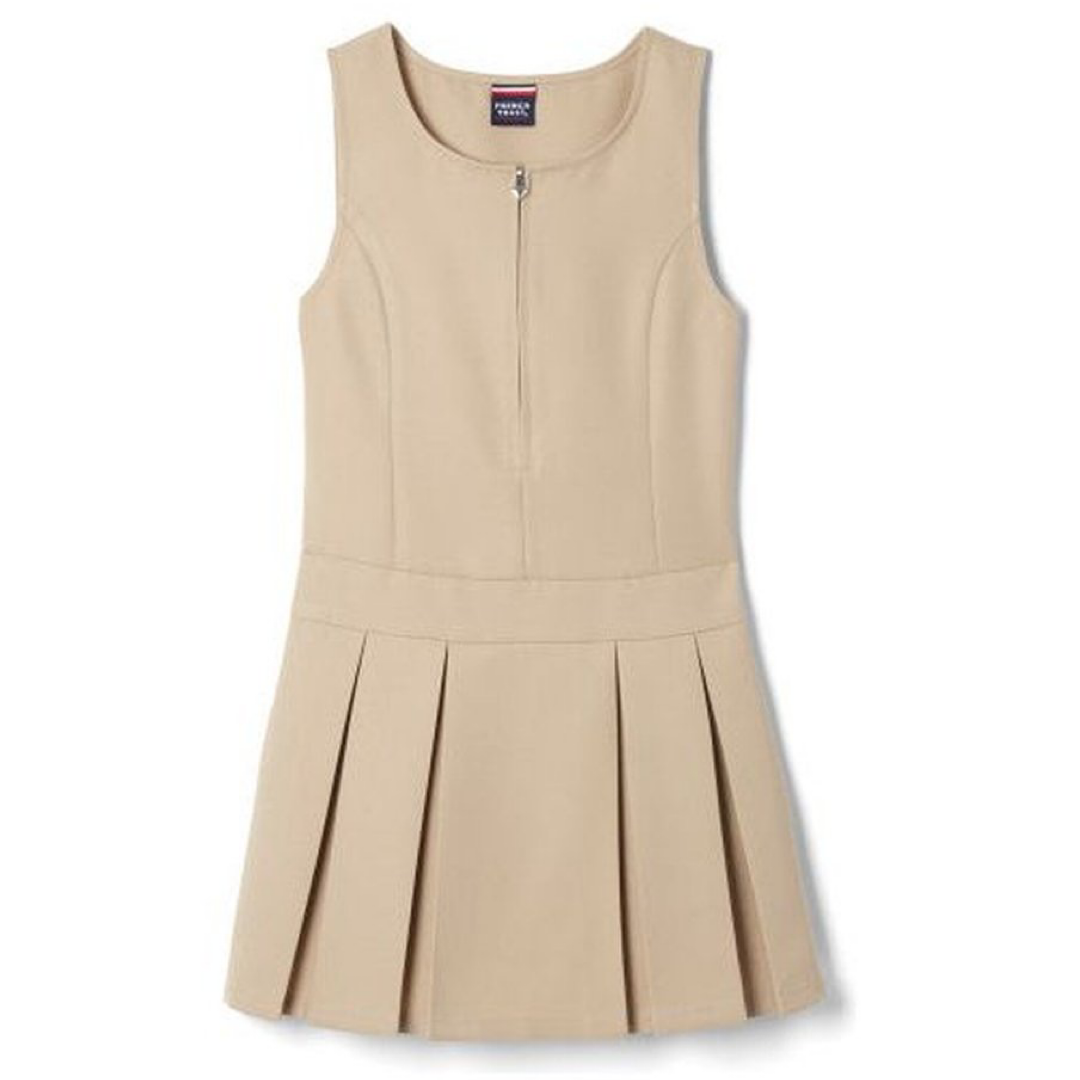 Burbrella Academy  - Girl's French Toast Zipper Front Jumper