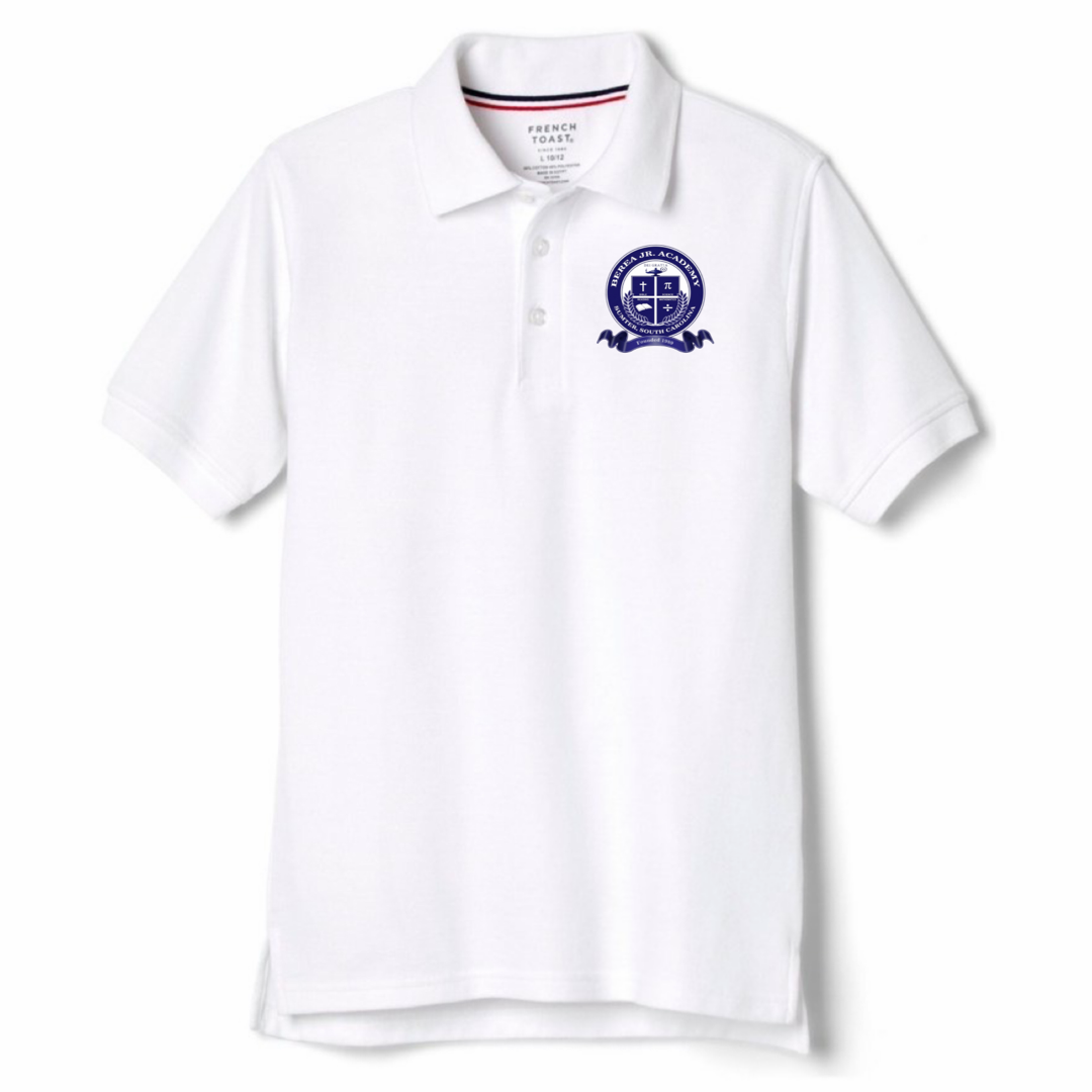 Berea Junior Academy - Youth / Adult Co-Ed  Short Sleeve Pique Polos