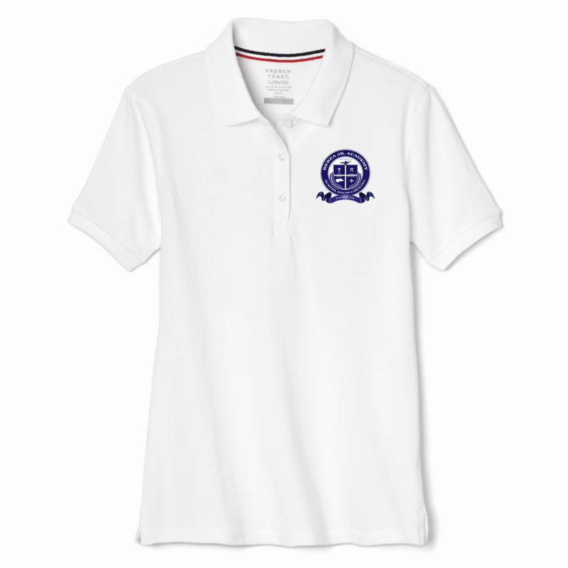 Berea Junior Academy -  Girl's / Young Women's Short Sleeve Stretch Pique Polo - K - 8