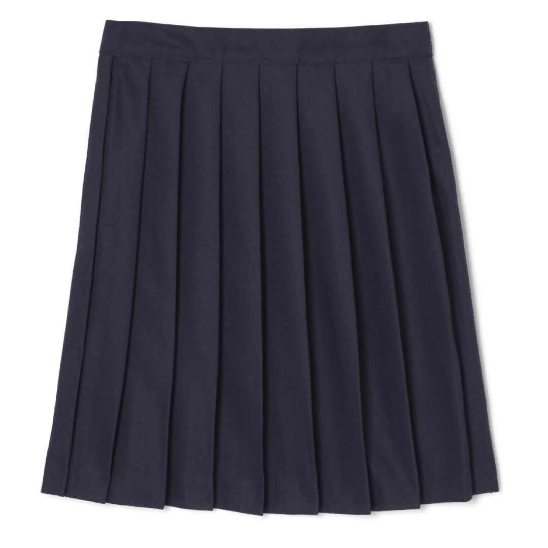 New Testament Christian School - Girl&#39;s Pleated Skirt Below The Knee