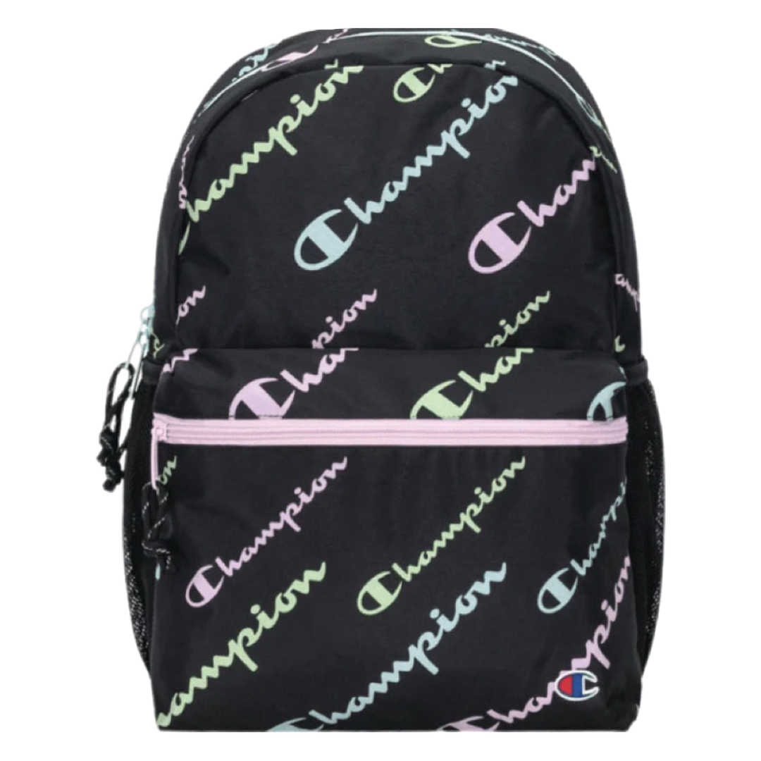 champion advocate backpack mini Light Pastel Green One Size Side pockets for easy storage Zippered main compartment with two zipper pulls Interior pocket to keep everything organized Dimensions CHAMPION The Mini Advocate Backpack
