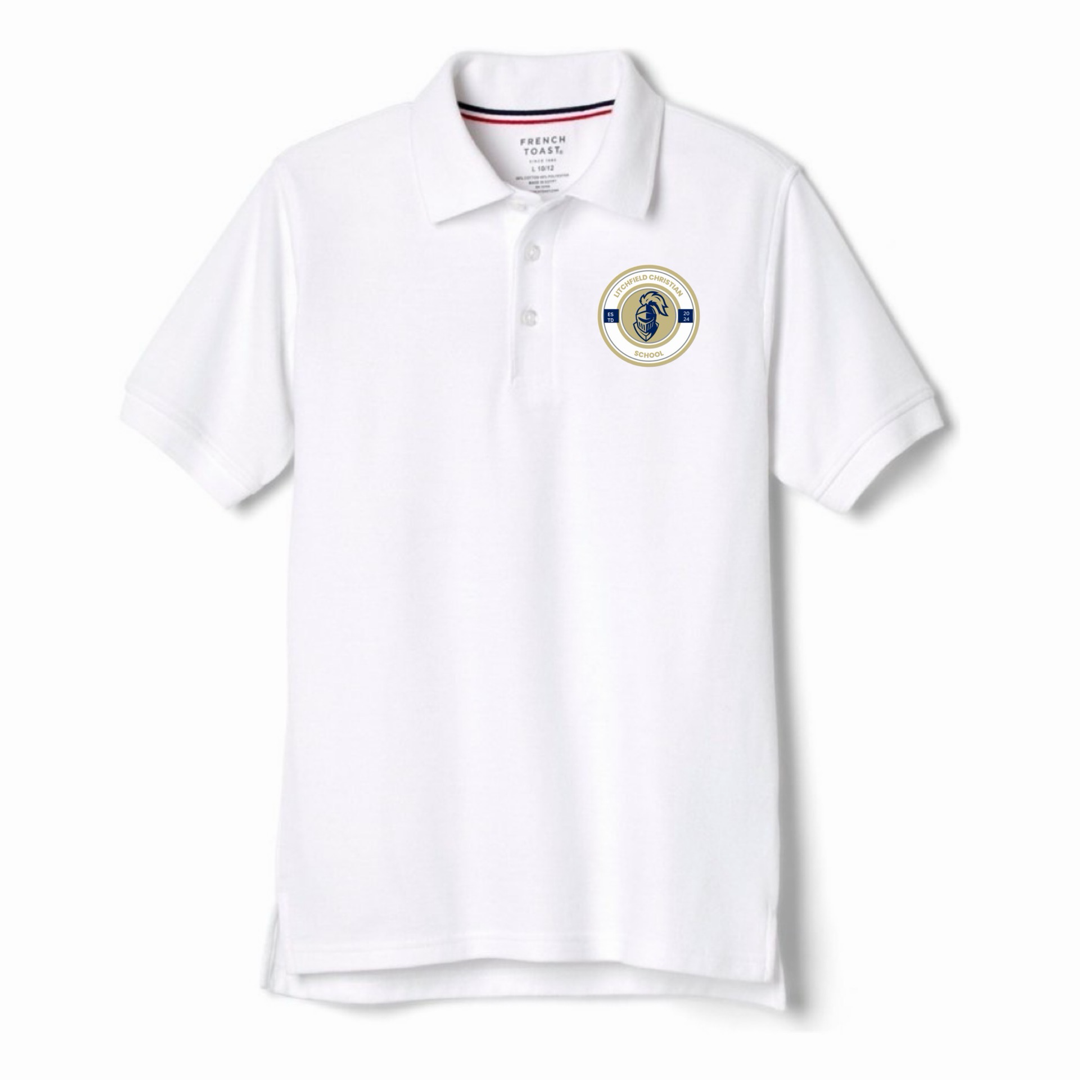 Litchfield Christian School  - Youth / Adult Co-Ed  Short Sleeve Pique Polos