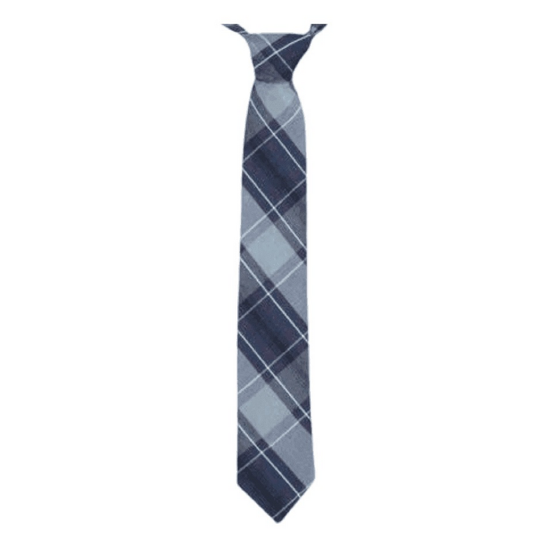 Jackson Walnut Park - Boy's Plaid 82 - Pre-Tied Tie w/ Neck Strap