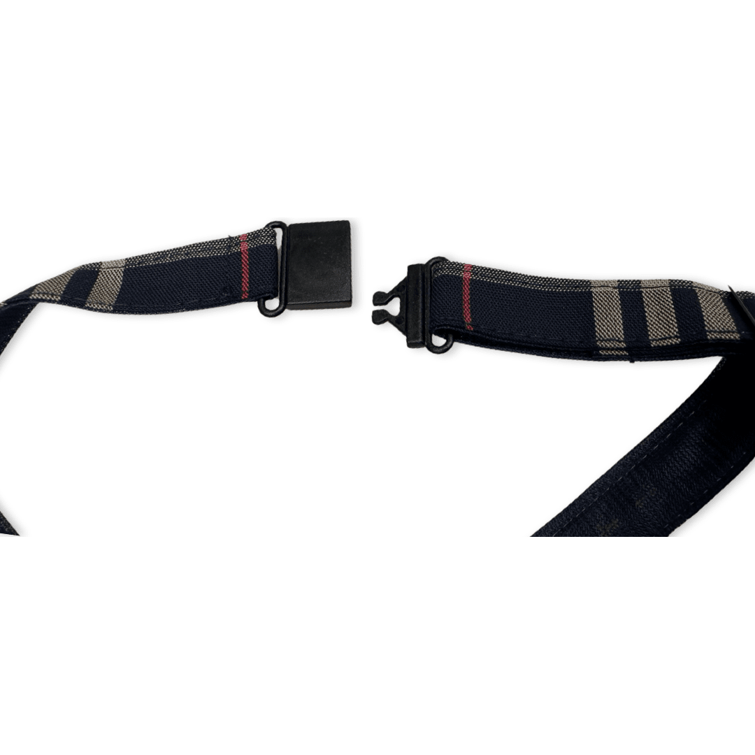 Brockton Area SDA - Boy&#39;s Plaid Pre-Tied Tie w/ Neck Strap