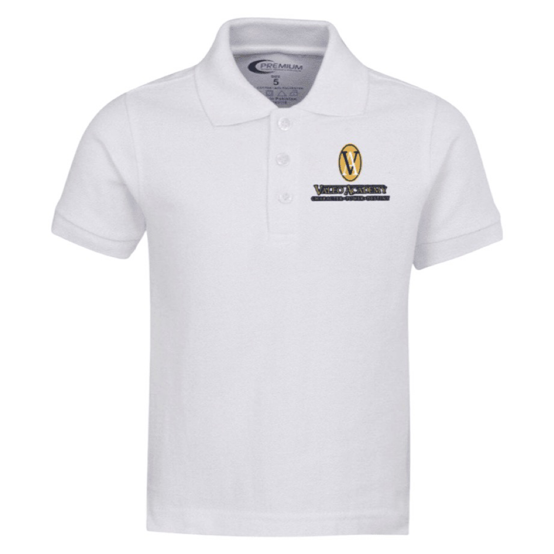 Valeo Academy  - Co-Ed Youth / Adult Short Sleeve Polo