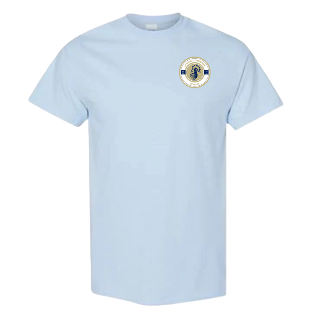 Litchfield Christian School - Co-Ed Youth / Adult Gym T-Shirt - Grades 9-12th