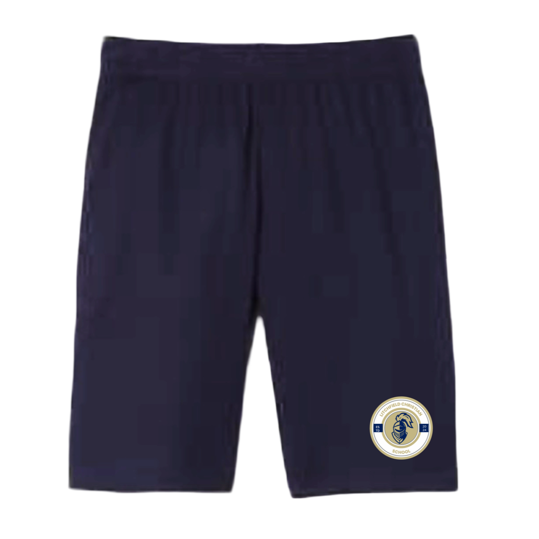 Litchfield Christian School - Youth / Adult Co-Ed Mesh Gym Shorts  Grades 9-12th