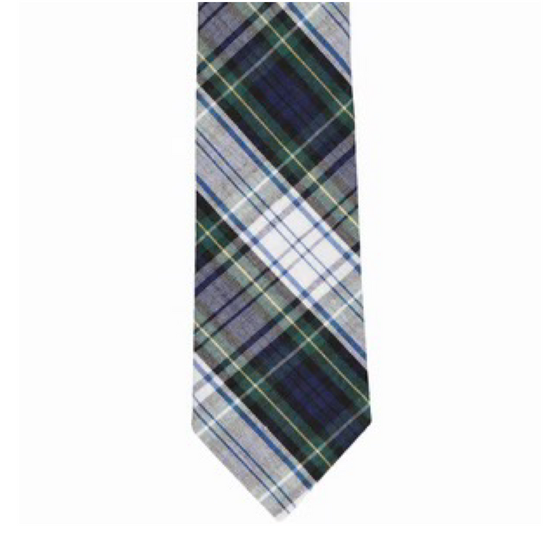 Young  Men's Plaid - 4 in Hand Tie - P80