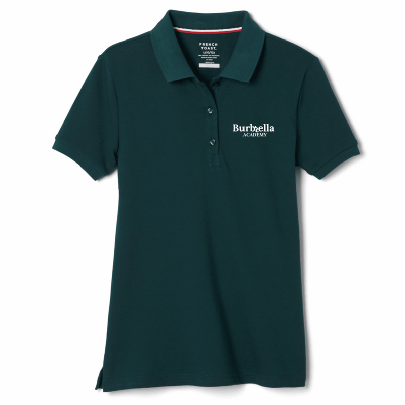 Burbrella Academy - Girl's / Young Women's Short Sleeve Stretch Pique Polos