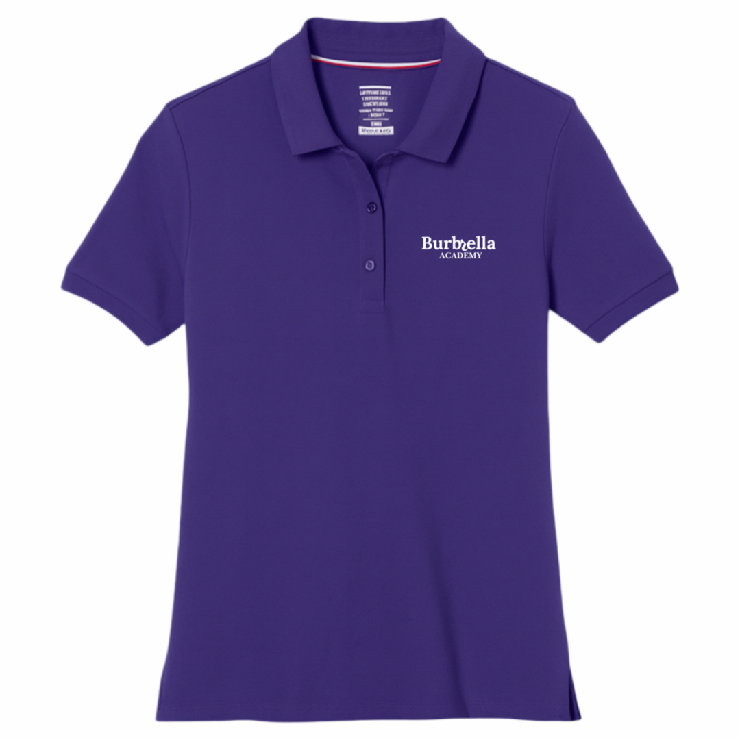 Burbrella Academy - Girl's / Women's Short Sleeve Stretch Pique Polos