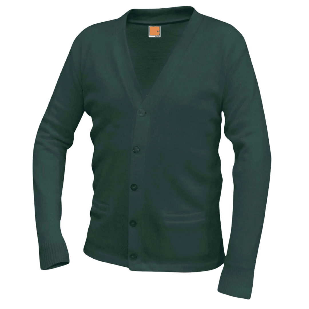 Adult Unisex V-Neck Cardigan