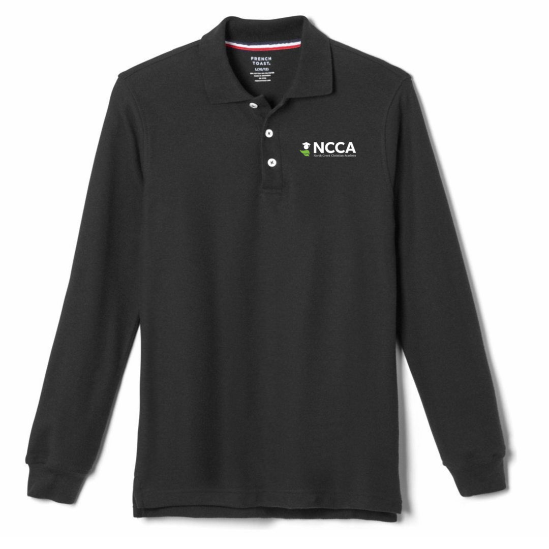 North Creek Christian Academy - Youth Co-Ed Long Sleeve Polos