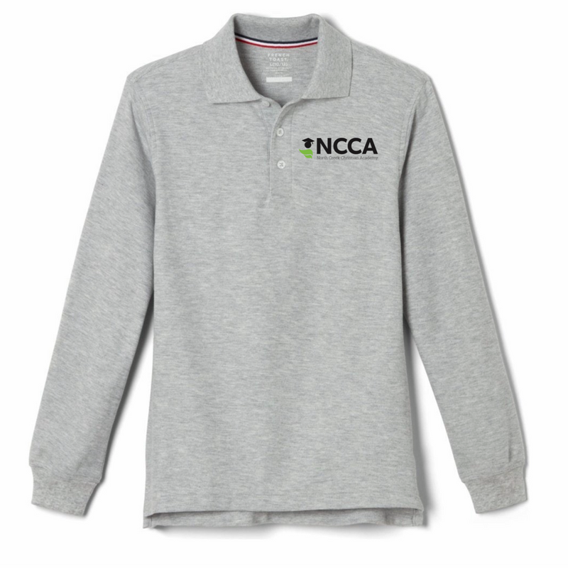 North Creek Christian Academy - Youth Co-Ed Long Sleeve Polos