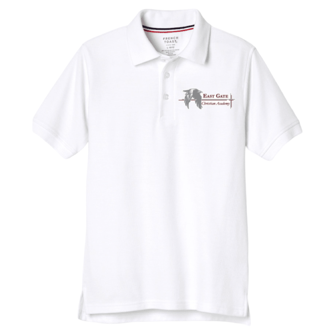 East Gate Christian Academy - Short Sleeve Polo - Kids