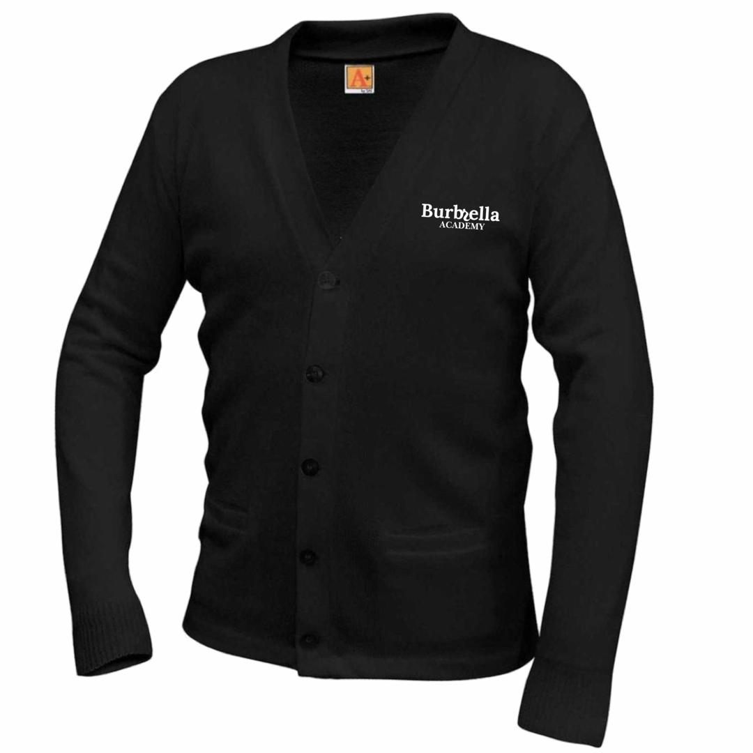 Burbrella Academy - Boy's / Y. Men's A+ V-Neck Cardigan