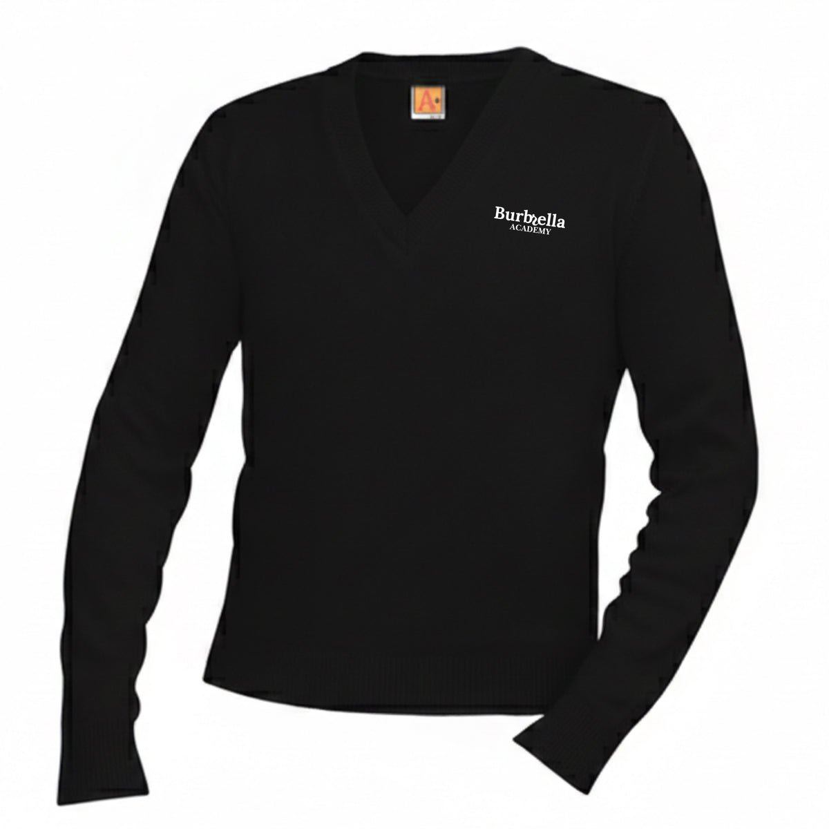 Burbrella Academy - Youth / Adult Co-Ed A+ V-Neck long Sleeve Pullover Sweater