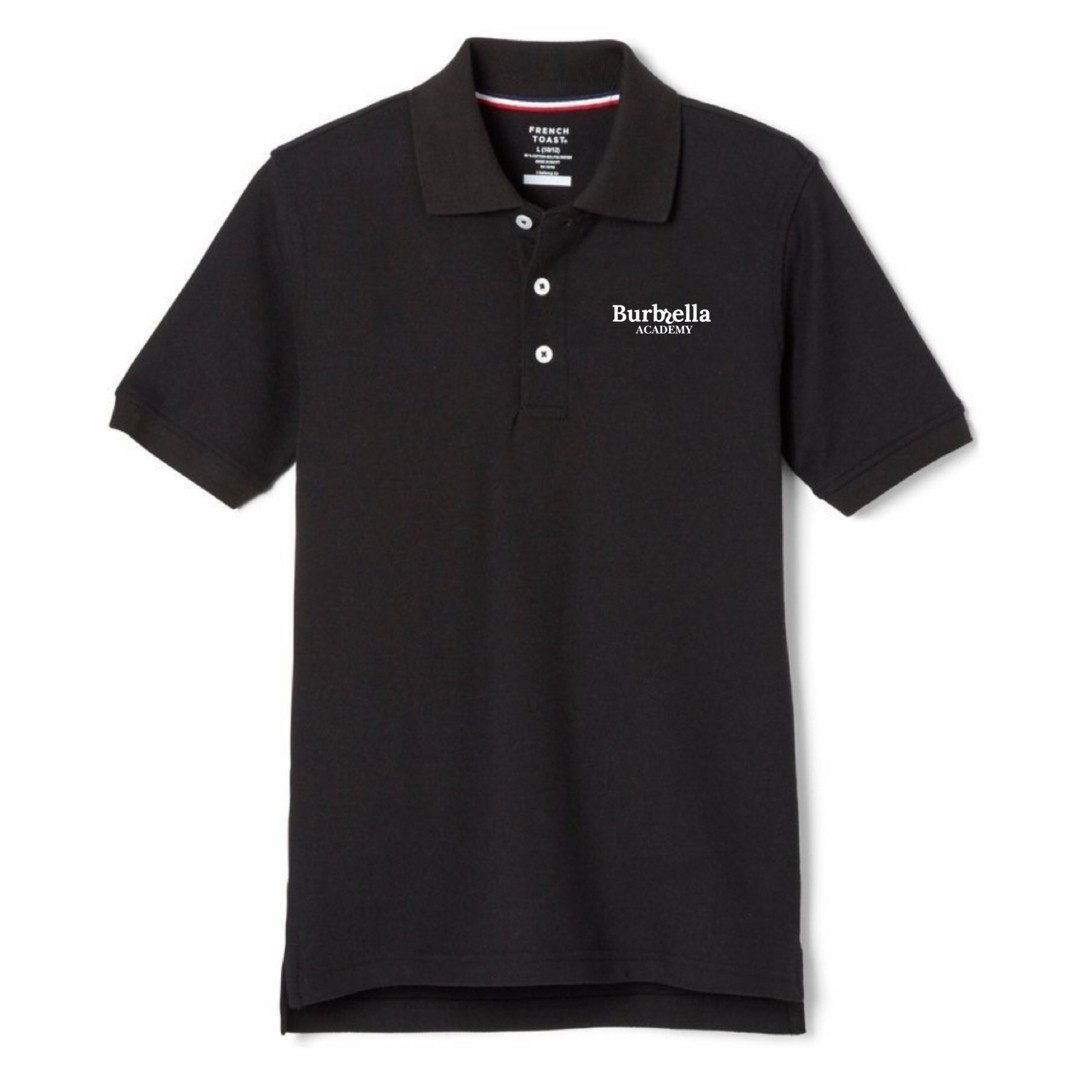 Burbrella Academy - Youth / Adult Co-Ed Short Sleeve Pique Polos