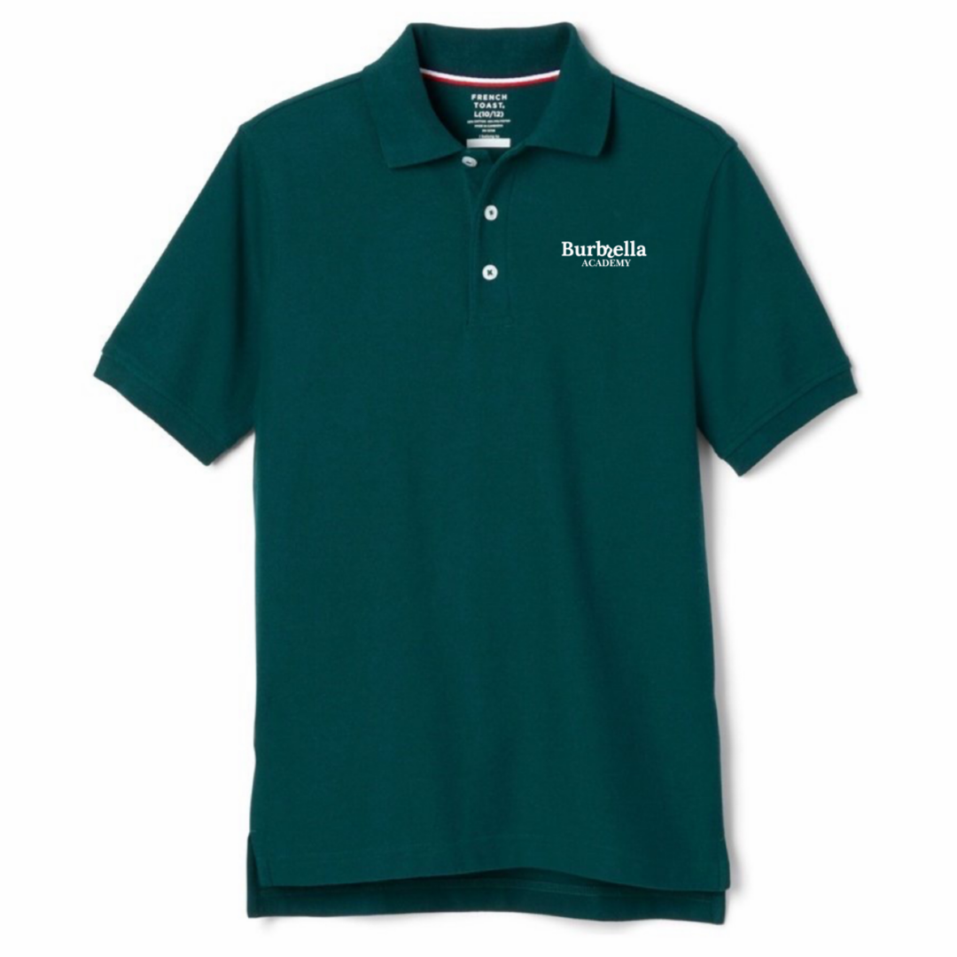 Burbrella Academy - Youth / Adult Co-Ed Short Sleeve Pique Polos