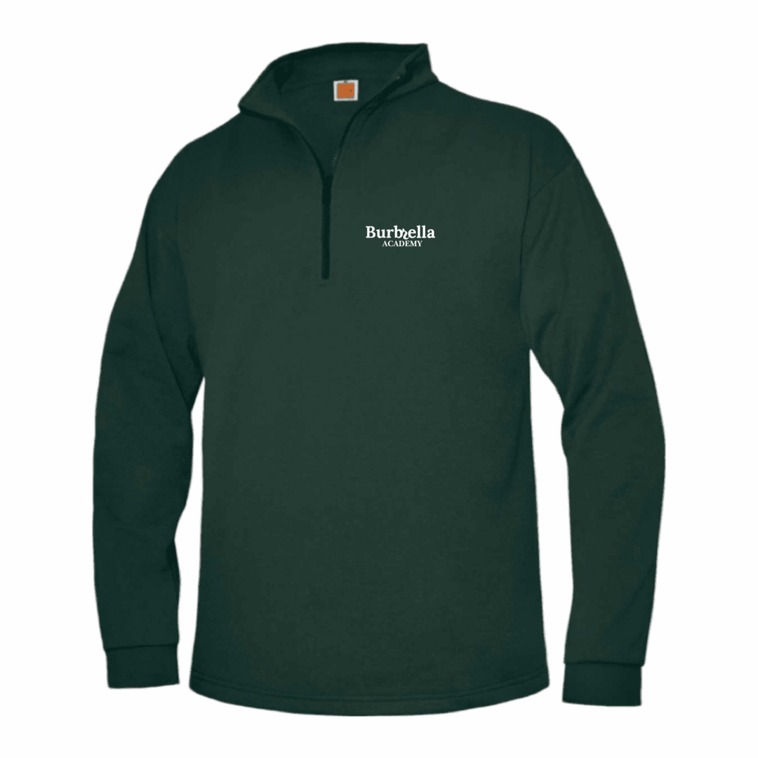 Burbrella Academy - Youth / Adult Co-Ed A+ Quarter Zip Sweatshirt