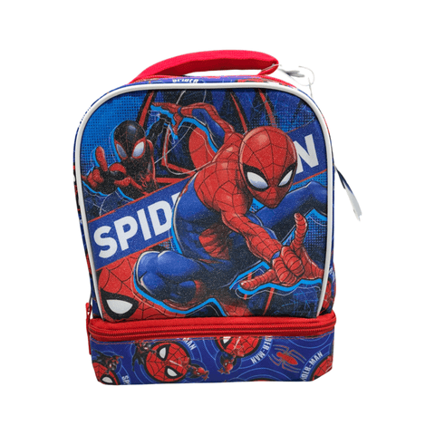 Marvel Spiderman Drop Bottom Lunch Bag