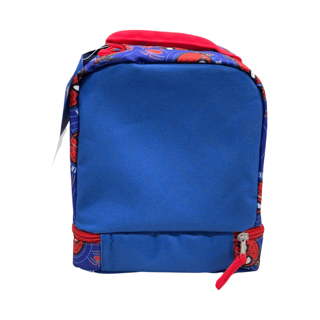 Marvel Spiderman Drop Bottom Lunch Bag