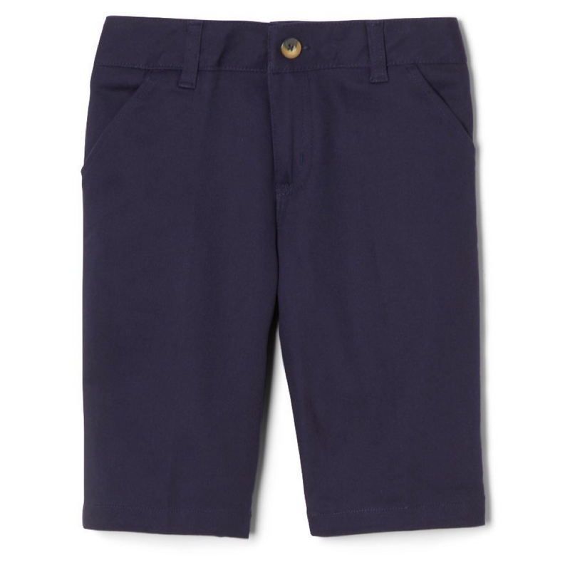 Girl's Plus Size Stretch Twill Bermuda Shorts