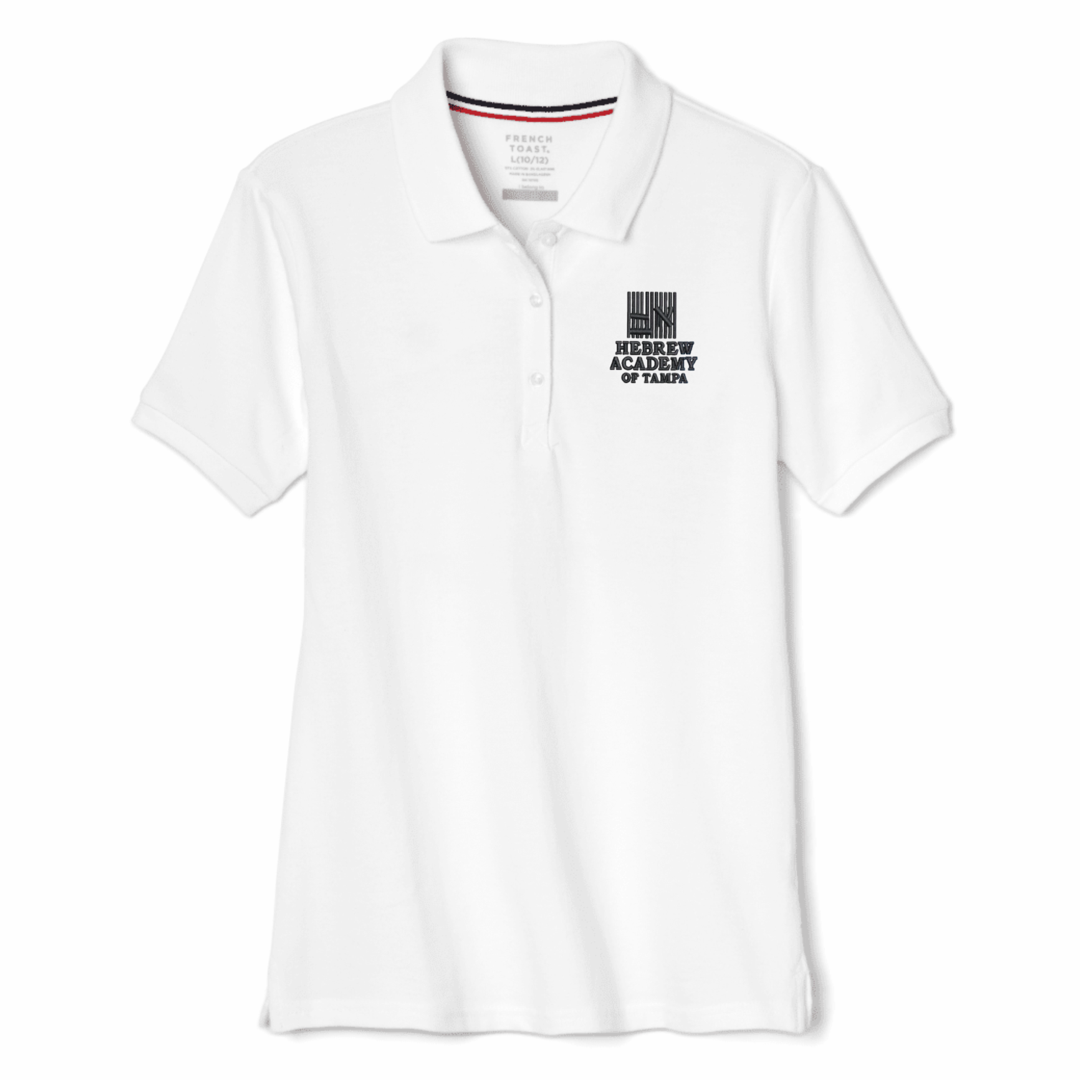 Hebrew Academy of Tampa - Girl's Short Sleeve Stretch Pique