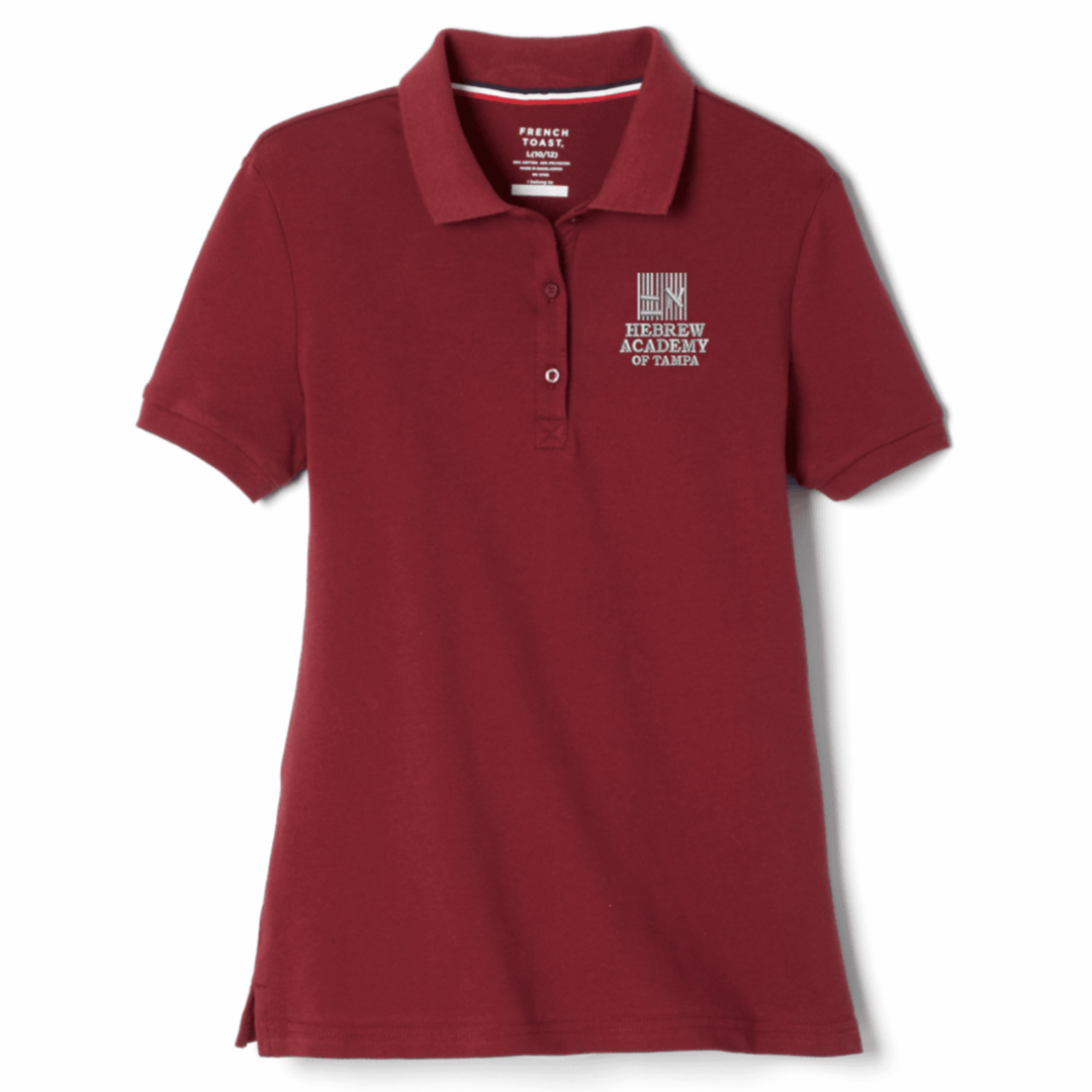 Hebrew Academy of Tampa - Girl's Short Sleeve Stretch Pique