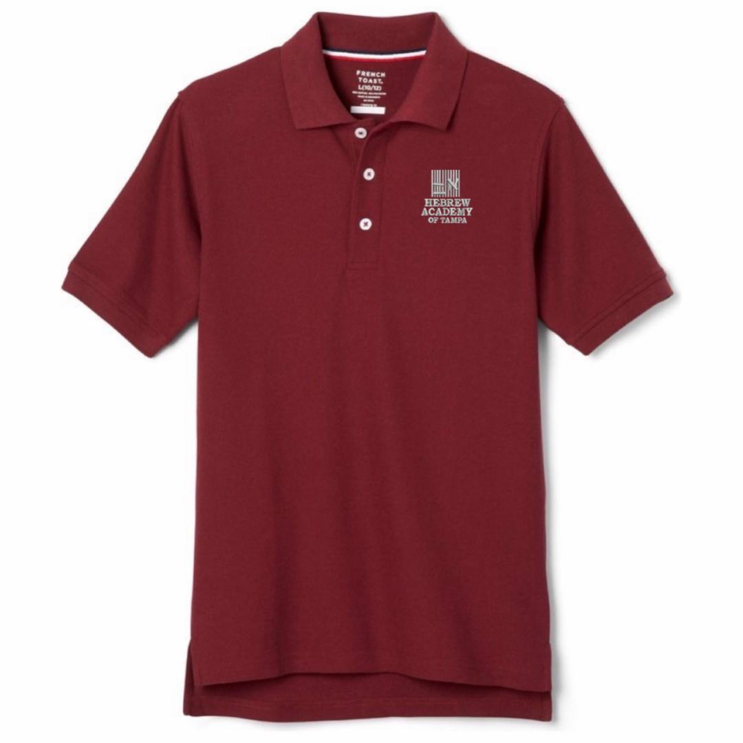 Hebrew Academy of Tampa - Co-Ed Short Sleeve Pique Polo - Kids