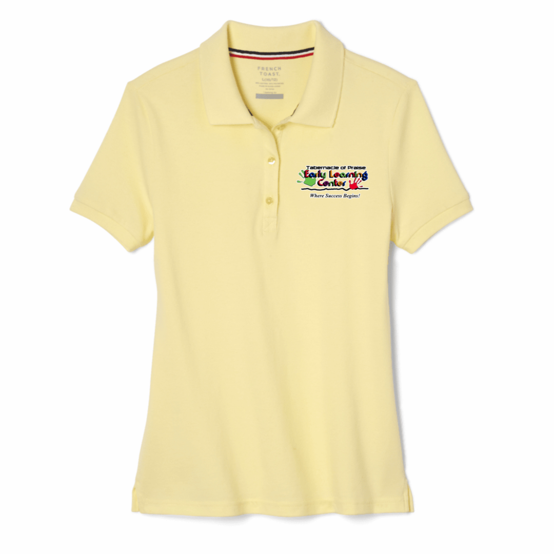 TOP Early Learning Center - Girl's Short Sleeve Stretch Pique