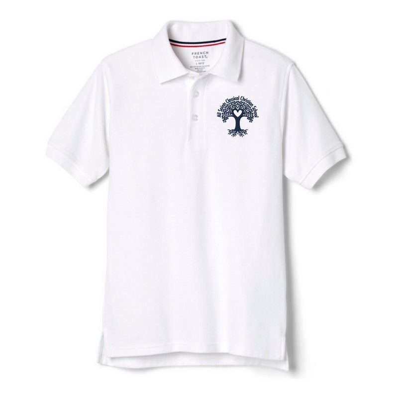 All Saints Classical - Youth / Adult Co-Ed Short Sleeve Pique Polos