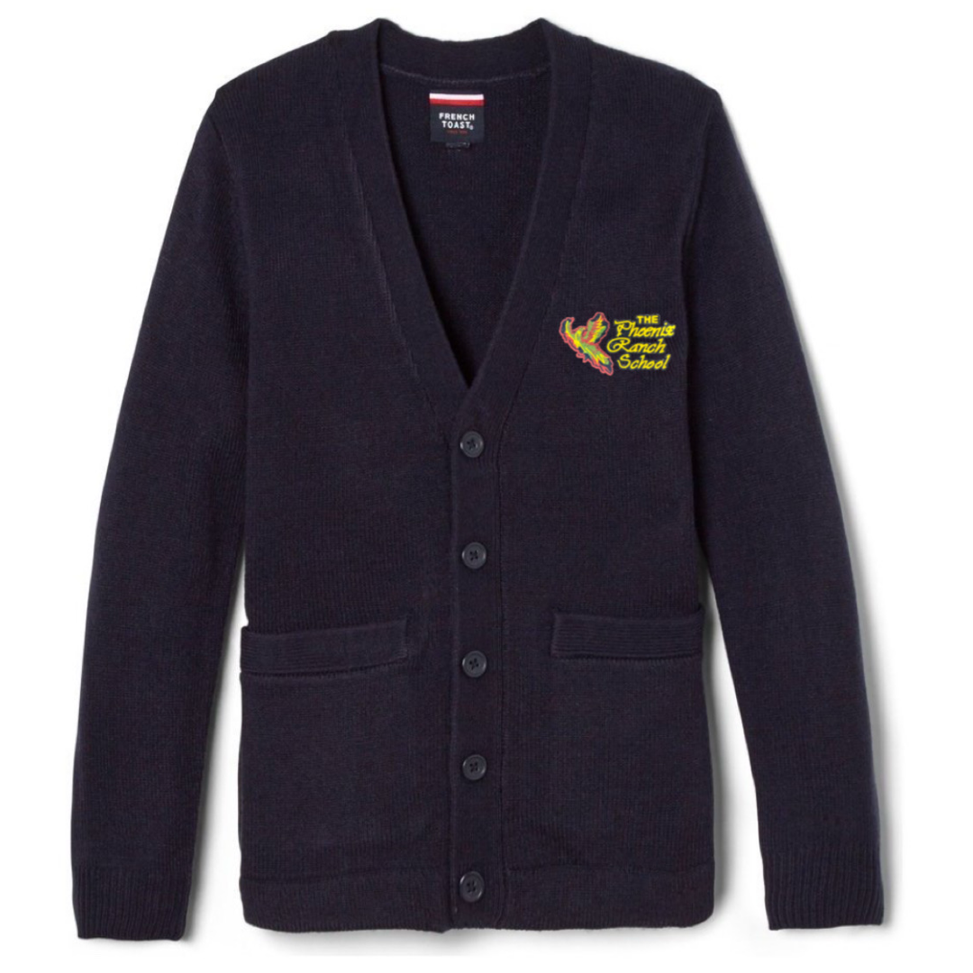 Phoenix Ranch School - V-Neck Cardigan - Boys
