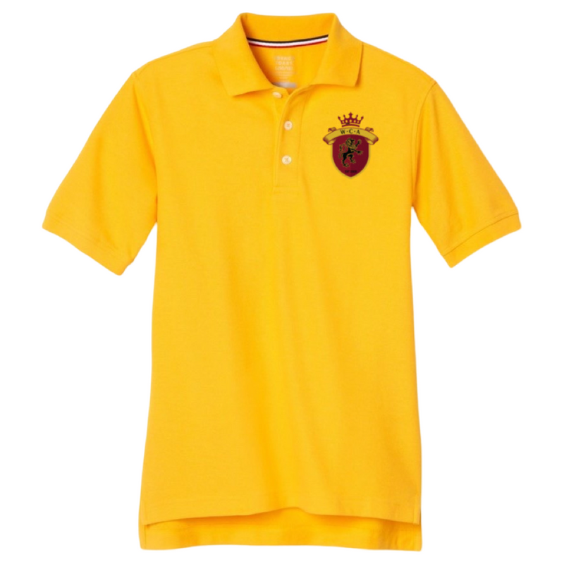 Whitaker Christian Academy - Co-Ed Short Sleeve Pique Polo - Adult