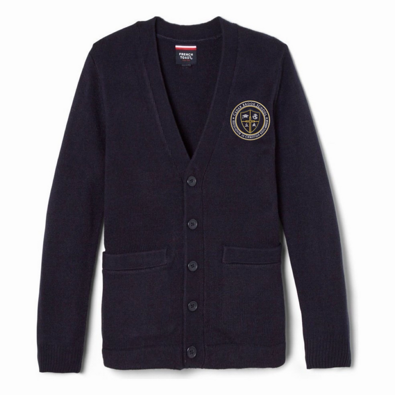 Cedar Brook School - Youth / Adult Co-Ed V-Neck Cardigan Sweater