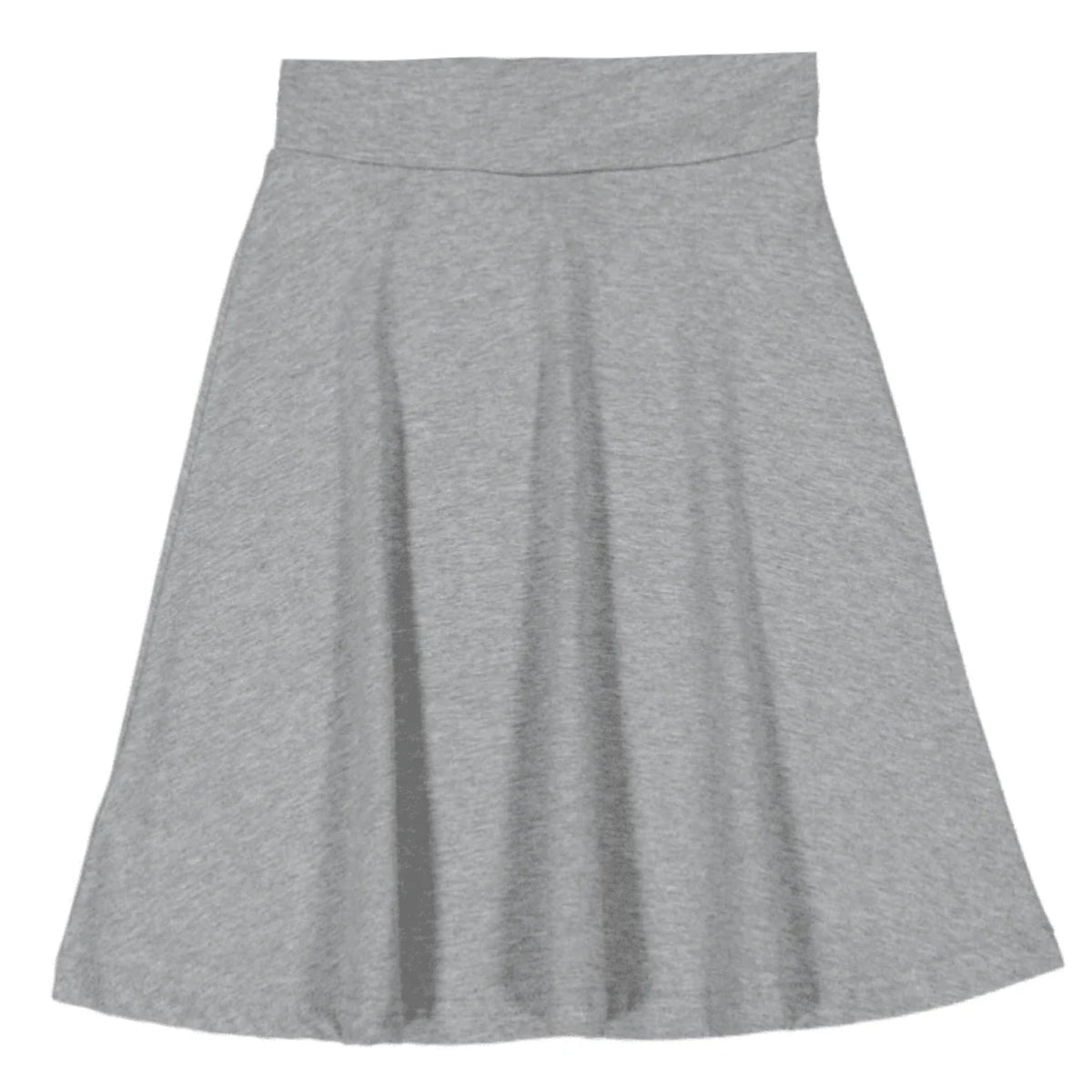 Cheryl Creations - Ponte Modesty Skirt - Heather Grey