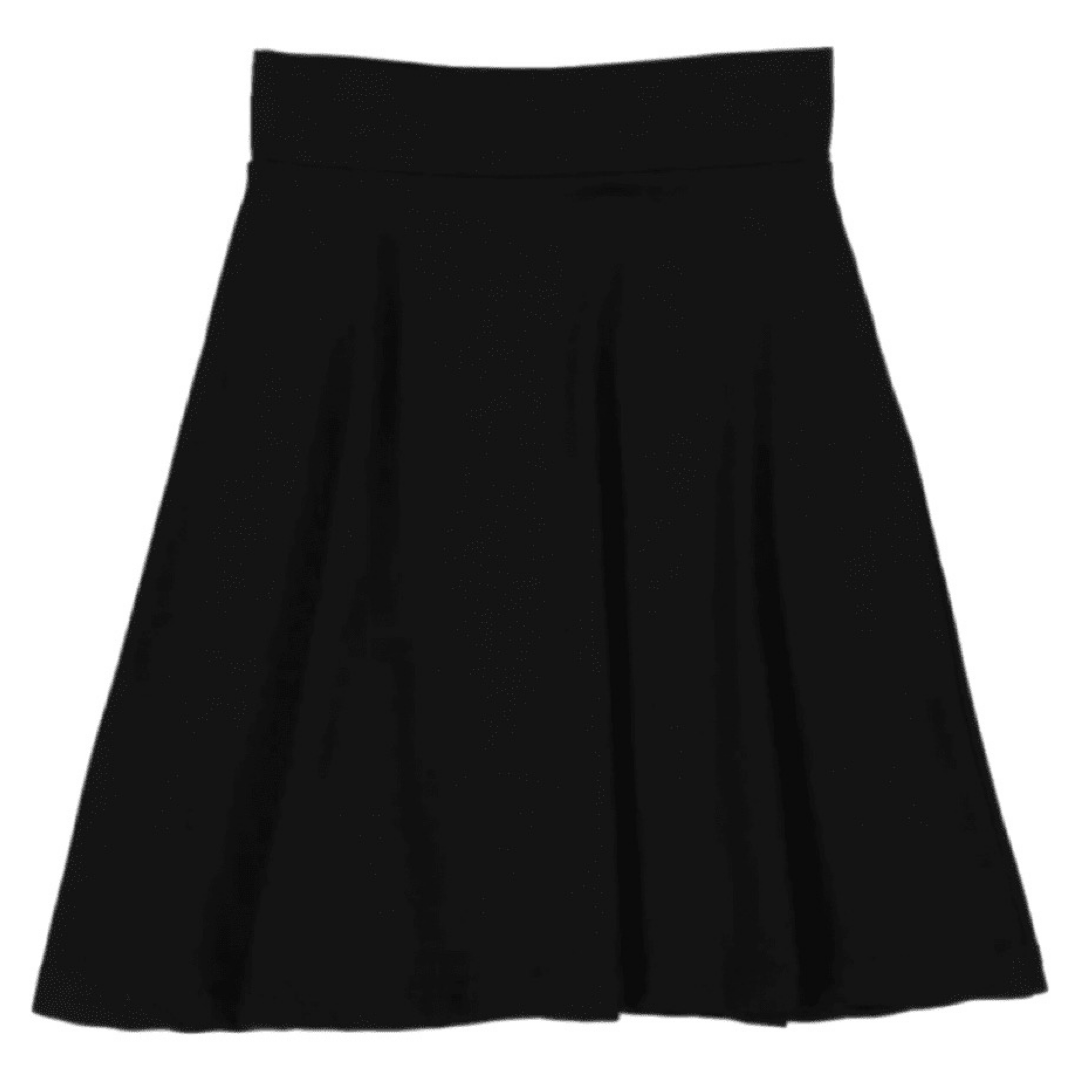Cheryl Creations - Ponte Modesty Skirt - Black