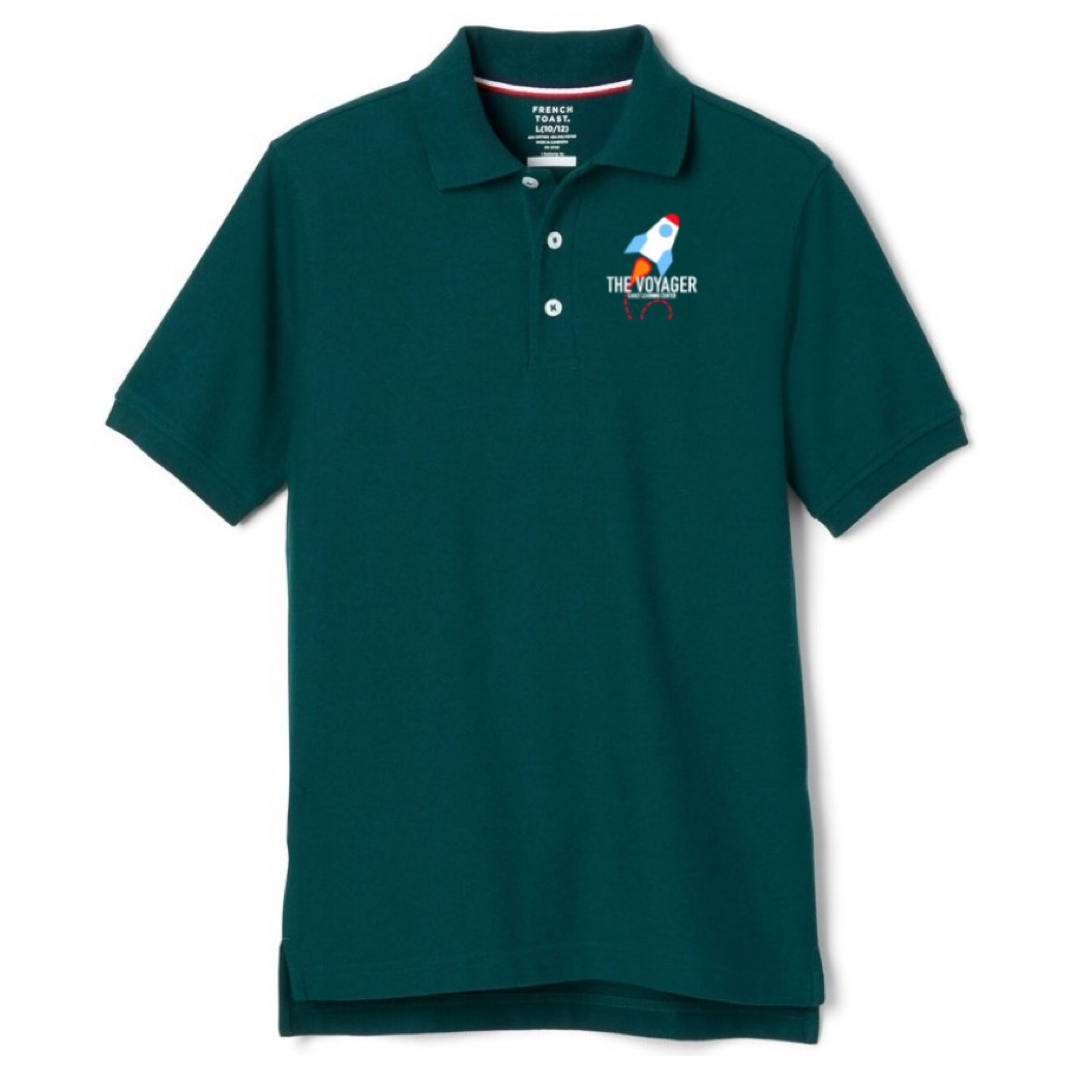 The Voyager ELC -  Short Sleeve Pique Polo - Kids