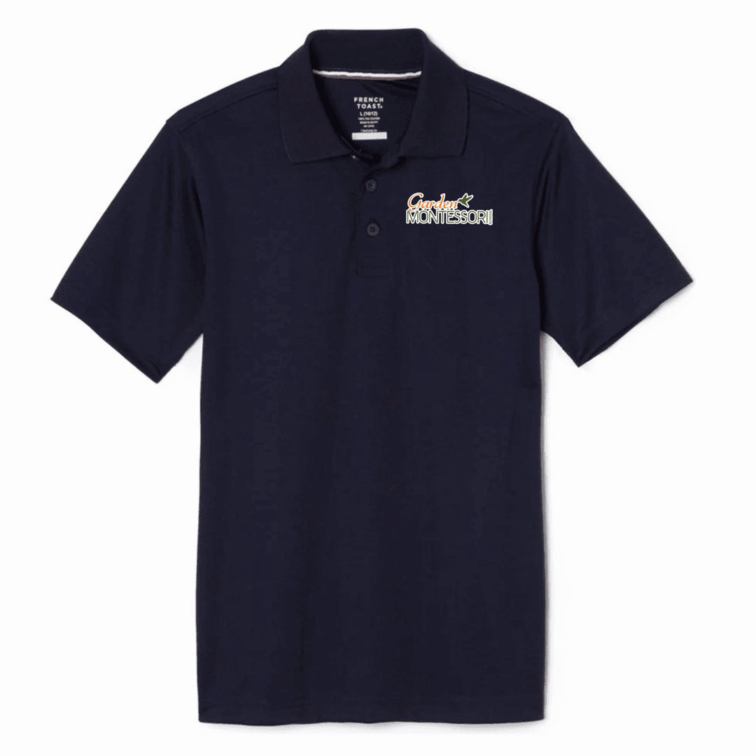 Garden Montessori School - Co-Ed Short Sleeve Performance Polo