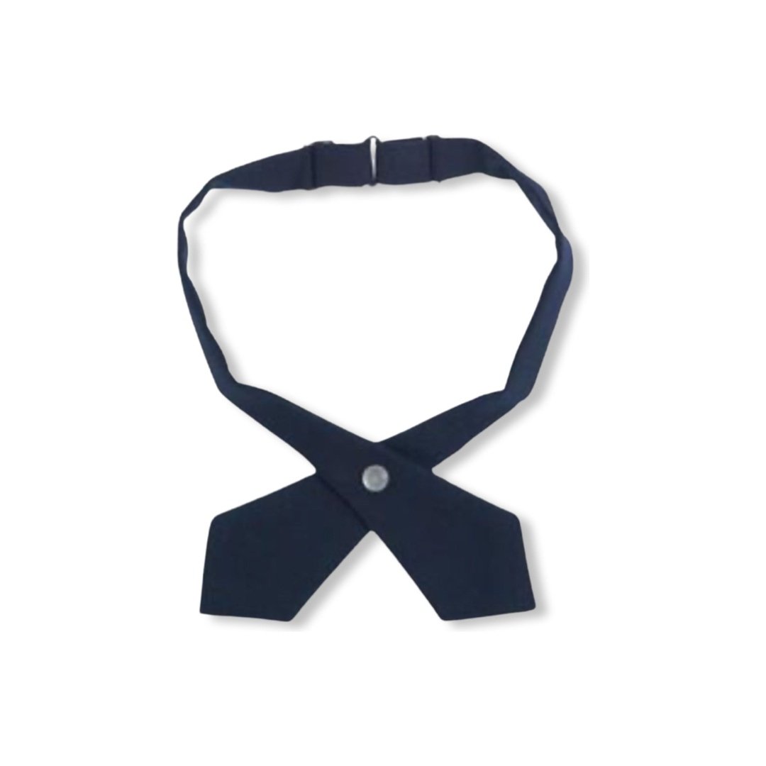 Girls Crossover Tie - One Size - Navy
