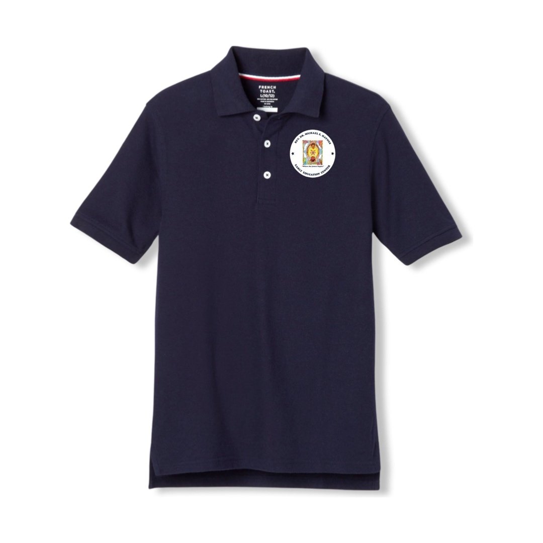Haynes EEC -  Short Sleeve Navy Polo - Kids
