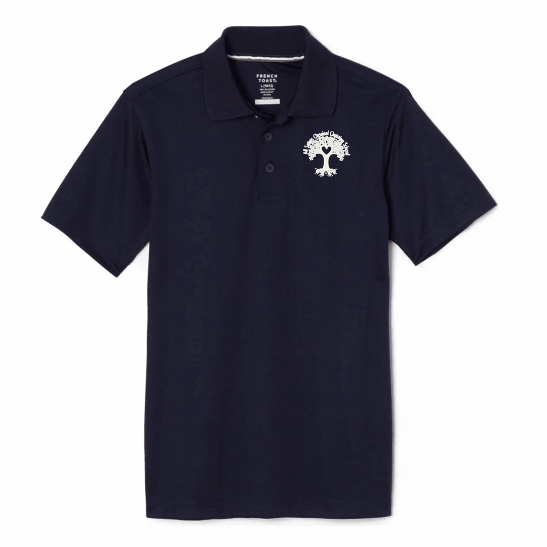 All Saints Classical - Youth / Adult Co-Ed Short Sleeve Moisture Wicking Polo